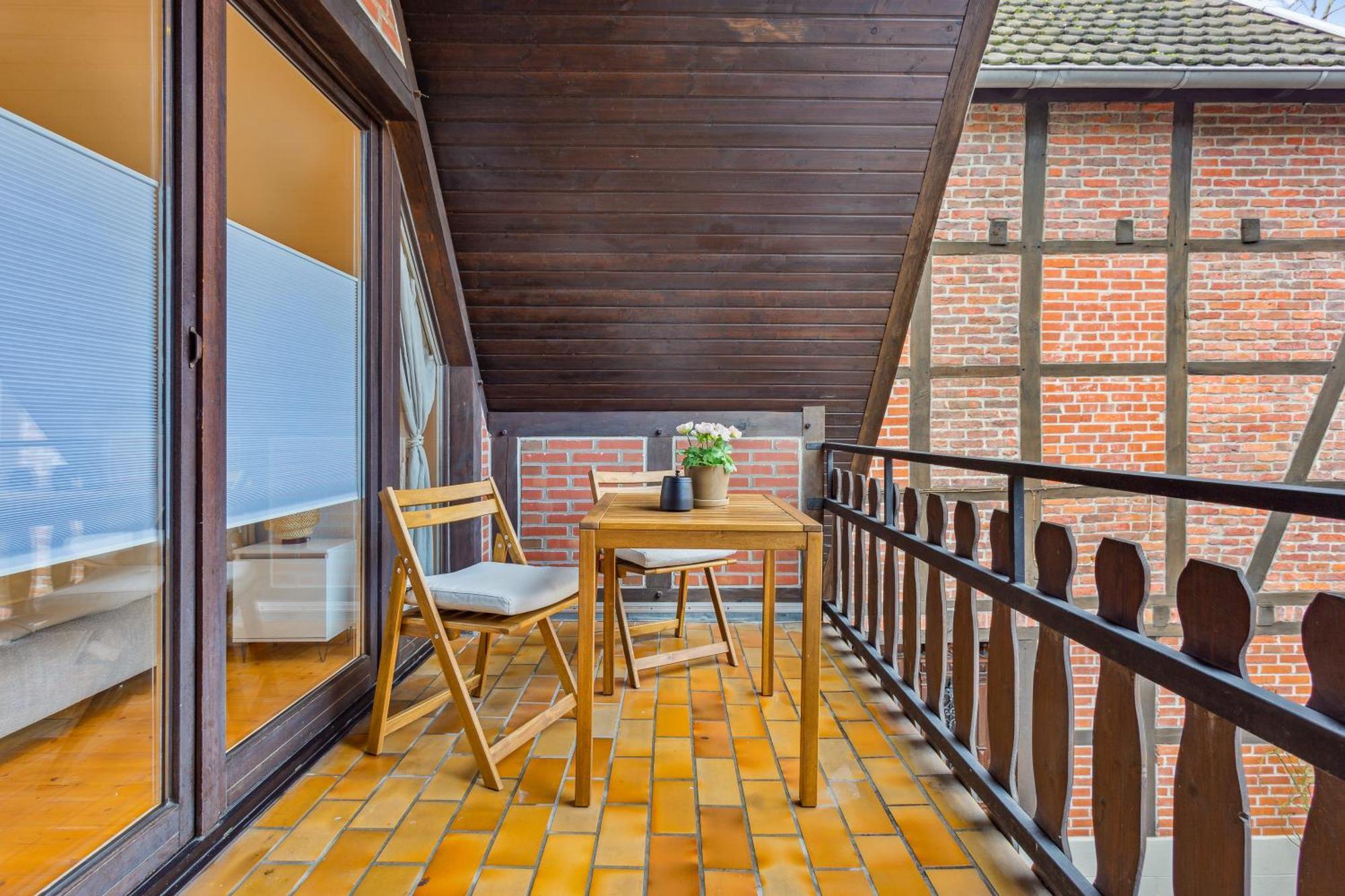 Gemuetliche Fachwerkwohnung Zentrum Luedinghausen Bagian luar foto