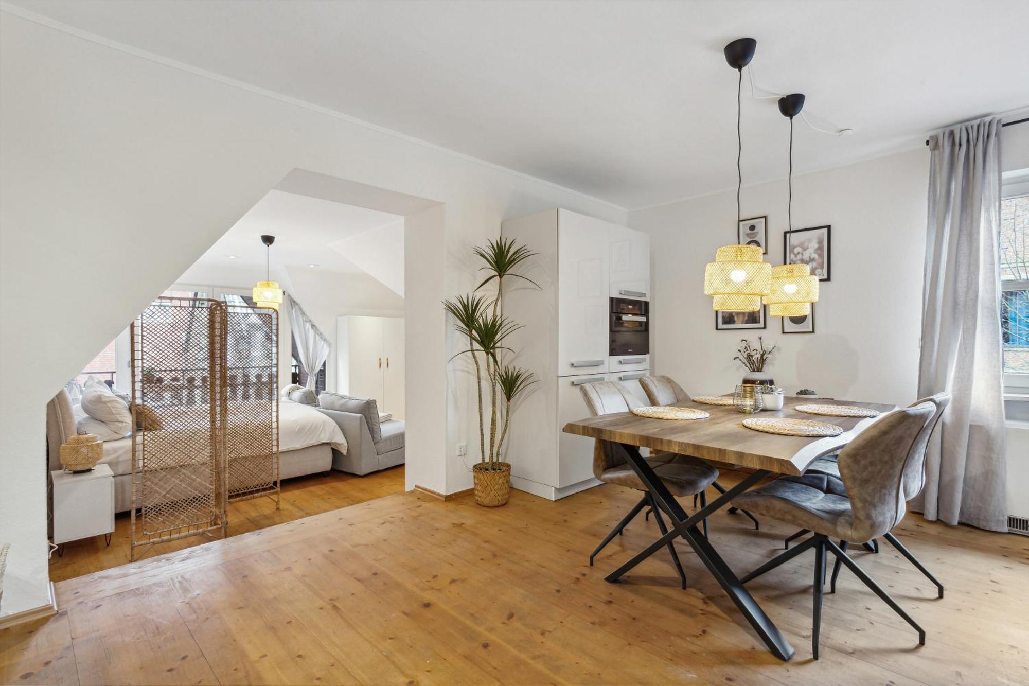 Gemuetliche Fachwerkwohnung Zentrum Luedinghausen Bagian luar foto